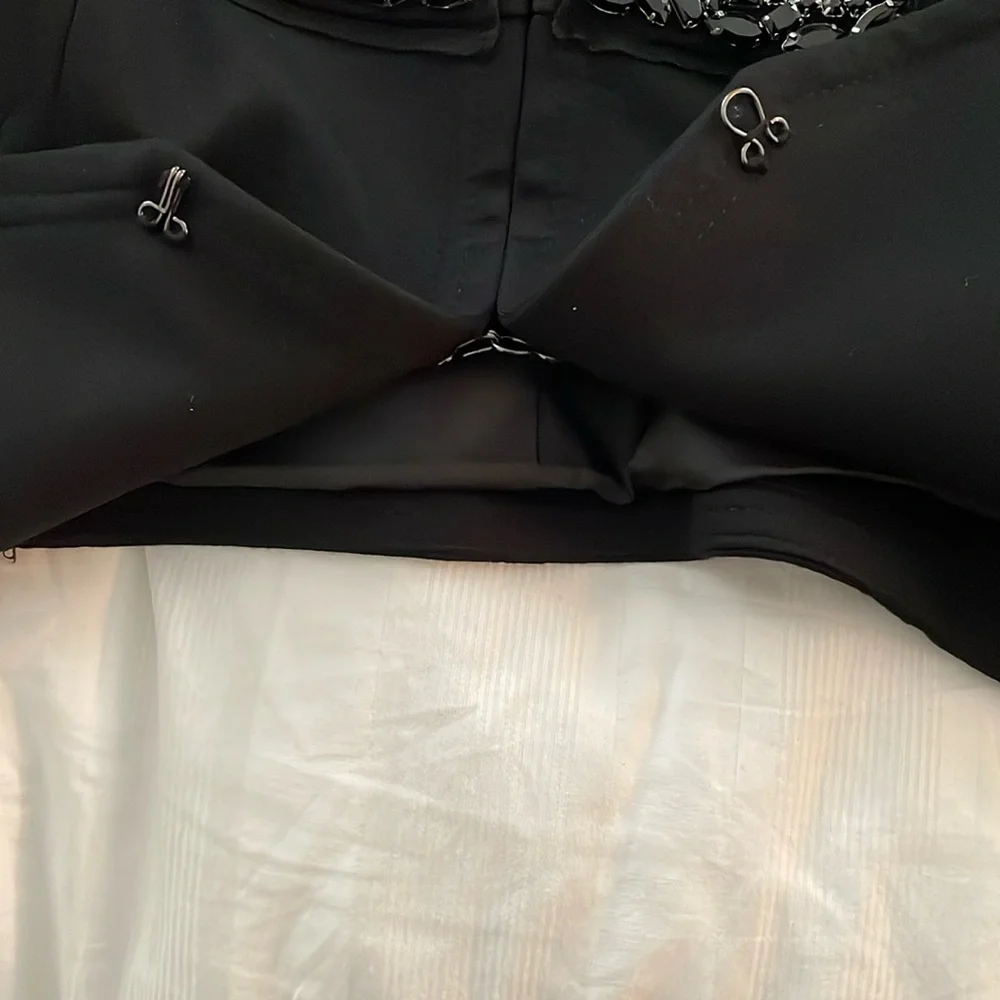 INC - BLACK Embellished Blazer - Picture 5 of 8